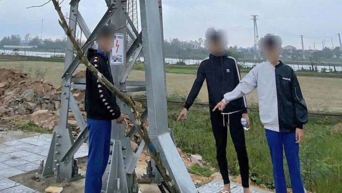 Bắt gọn nhóm thủ phạm cắt trộm hàng trăm mét dây cáp điện ngầm, gây thiệt hại hàng trăm triệu đồng