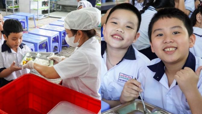 Sau bê bối thịt không nhãn mác của Sago Food, một trường tiểu học tại TPHCM thay đơn vị cấp suất ăn