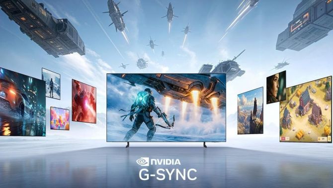 TV và Màn hình OLED Samsung 2026 đạt chứng nhận NVIDIA® G-SYNC™ Compatible, mang đến hiệu năng chơi game đỉnh cao