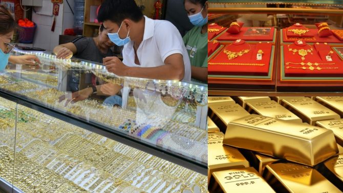 Giá vàng hôm nay 4-2 tăng kỷ lục chưa từng thấy, SJC áp sát 177 triệu, thị trường toàn cầu bùng nổ mạnh mẽ