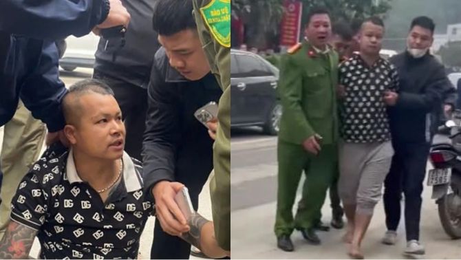 Danh tính người đàn ông liều lĩnh cướp ngân hàng ở Lào Cai, cận cảnh đối tượng bị khống chế ngay lập tức