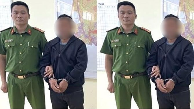 Quảng Ngãi: Bắt gã chồng đổ xăng đốt vợ vì bị cản đi mua rượu, hé lộ nơi lẩn trốn nhiều tháng qua 