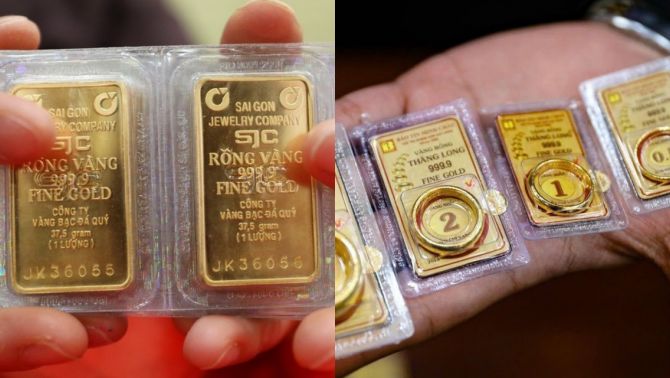 Giá vàng chiều 8/2 neo cao bất ngờ, SJC giữ mốc nhạy cảm khi dự báo giá vàng thế giới nghiêng xu hướng tăng mạnh