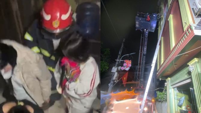 Hiện trường vụ cháy nhà 5 tầng ở Đông Anh, Hà Nội: Diễn biến thót tim, giải cứu nhiều người mắc kẹt