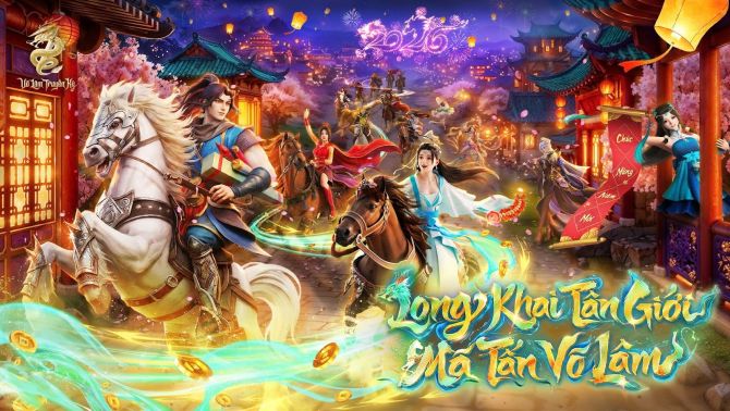 Tết Võ Lâm 2026: Long Mã tương phùng, khai mở kỷ nguyên mới của giang hồ