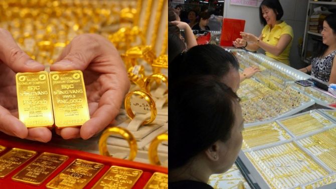 Giá vàng hôm nay 12/2 bật tăng mạnh, thị trường trong nước giữ giá cao, chênh lệch tiếp tục nới rộng