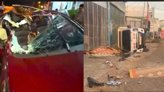 Hiện trường tan hoang, xót xa vụ ôtô đầu kéo, xe tải tông liên hoàn ở Lâm Đồng khiến 3 người tử vong