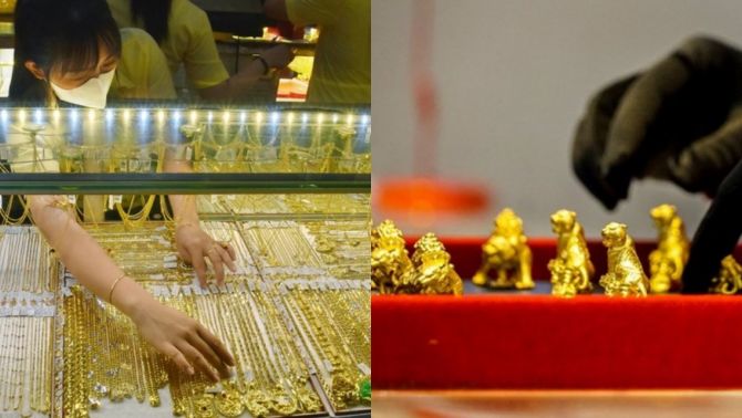 Giá vàng trước Tết bất ngờ biến động rất mạnh, chuyên gia Phố Wall hé lộ kịch bản mới về giá vàng dịp Tết