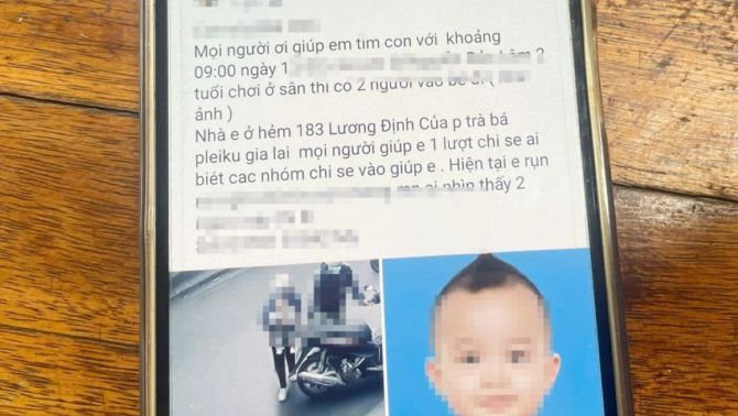 Sự thật ngỡ ngàng vụ bé trai 2 tuổi bị bắt cóc tại Gia Lai: Cơ quan chức năng thông báo khẩn