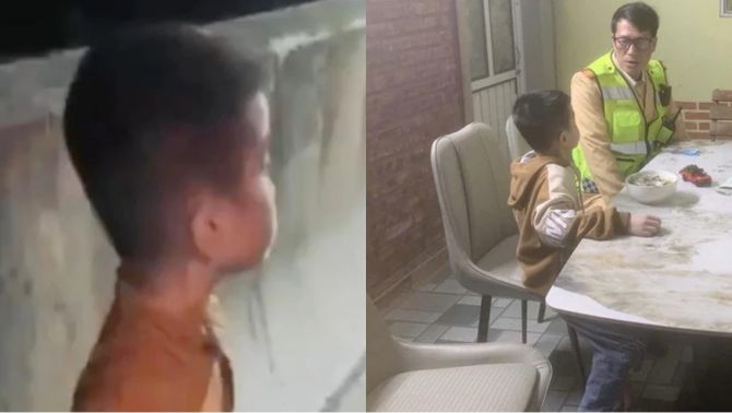 Nguồn cơn vụ cháu bé 11 tuổi lang thang trên cao tốc đêm giao thừa, CSGT đã tìm được gia đình con