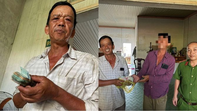 Ông chú bán hoa khóc nghẹn vì mất bọc tiền 80 triệu đúng ngày cuối năm, cái kết khiến CĐM ấm lòng