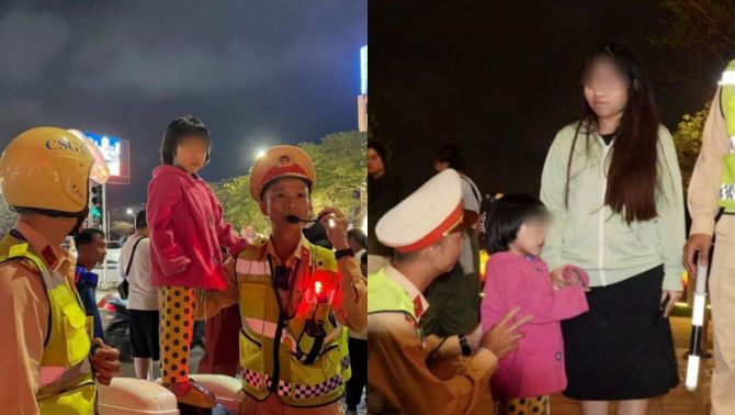 Đà Nẵng: Bé gái 4 tuổi đi lạc giữa biển người trong đêm giao thừa, hé lộ cái kết đầy bất ngờ