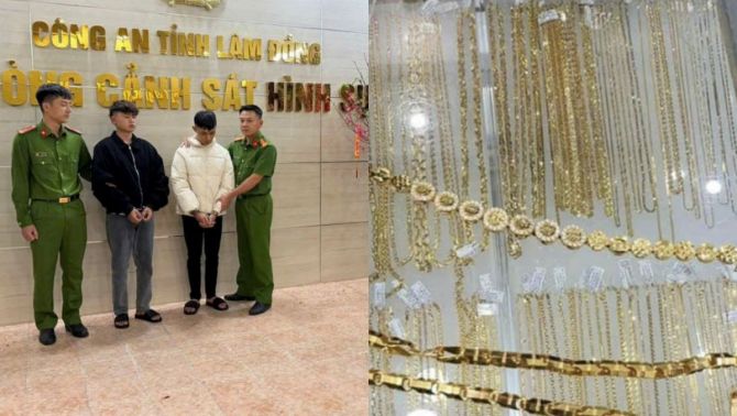 Danh tính 2 thanh niên táo tợn cướp tiệm vàng đêm 30 Tết: Hé lộ cái kết đắng sau 17 giờ lẩn trốn