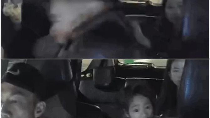 Hành khách hung hãn đấm tài xế giữa đường, lập tức xuống nước khi nghe 'xe có camera'