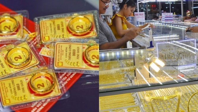 Giá vàng hôm nay 22-2 tăng vọt cả trong nước và quốc tế, áp sát đỉnh trước ngày vía Thần Tài 2026