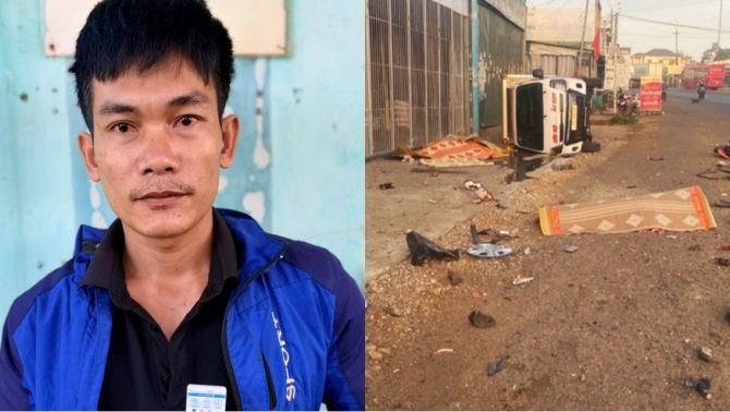 Hai xe tải rượt đuổi vì không được nhường đường, gây tai nạn liên hoàn khiến 3 người thương vong