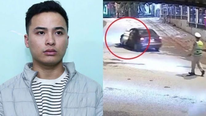 Tạm giam tài xế 2001 kéo kính xe kẹp tay CSGT khi bị kiểm tra nồng độ cồn, đối diện mức phạt nghiêm khắc 