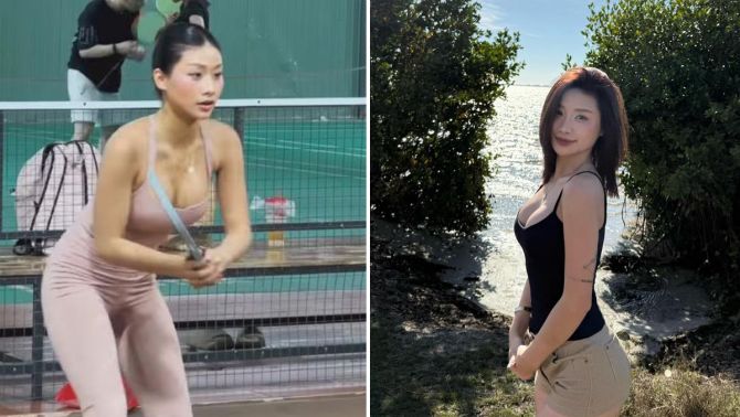 Tự 'bóc phốt' chơi pickleball dở, Louis Phạm vẫn khiến netizen phát cuồng với thân hình 'bốc lửa'