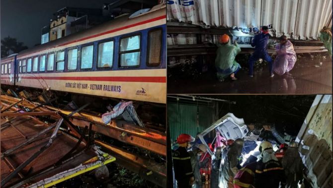 Tiên lượng sức khỏe người đi bộ bị tàu hỏa tông trọng thương ở Hà Nội: Nạn nhân hiện ra sao?