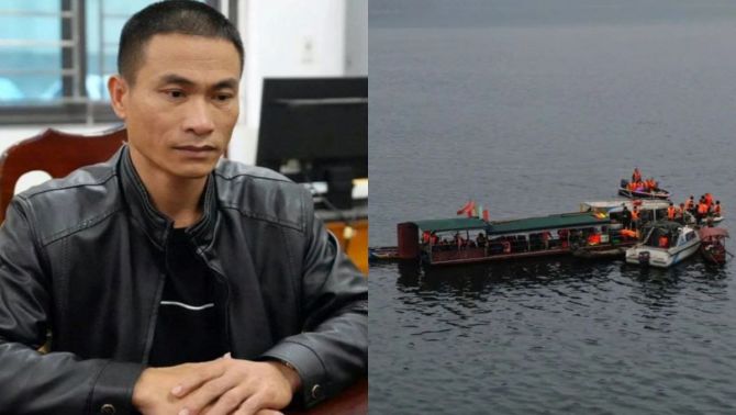 Danh tính người lái tàu chở đá vừa bị khởi tố trong vụ chìm tàu ở hồ thác Bà khiến 6 người chết