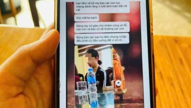 Phú Thọ: Cơ quan chức năng thông tin vụ giáo viên bị tố bắt học sinh tiểu học liếm đất vì để ghế cô bẩn