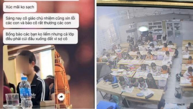 Tường trình của cô giáo bị tố bắt học sinh liếm đất: Bất ngờ nguồn cơn, do học sinh tự đề xuất làm?