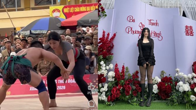 Hot girl sới vật Anh Thơ hé lộ thu nhập khủng dịp hội làng, tiêu chí chọn bạn trai gây bất ngờ