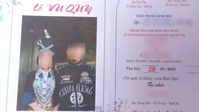 Hai nữ sinh lớp 8 ở Nghệ An nghỉ học vì bị ‘bắt’ đi lấy chồng, công an địa phương chính thức vào cuộc