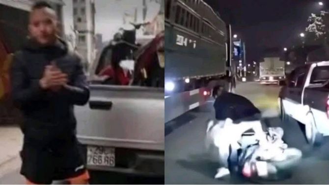 Thông tin mới vụ xe bán tải ép ngã xe máy chở 3 người ở Hà Nội, tài xế đối diện nguy cơ bị xử lý hình sự