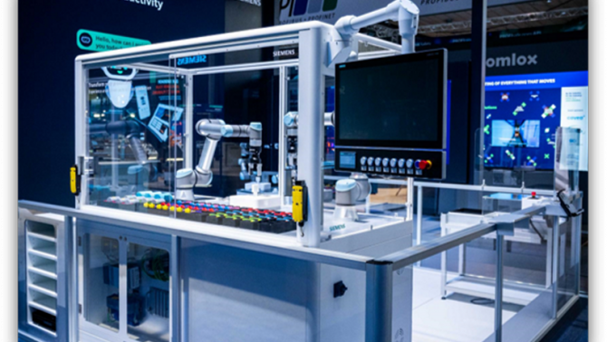  Qualcomm mang AI công nghiệp và kết nối 5G riêng đến mô hình nhà máy của Siemens tại MWC Barcelona