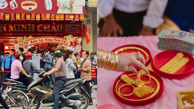 Giá vàng tăng từng ngày, nhiều người áp lực chuyện mua vàng cưới và xoay xở trả nợ vàng 