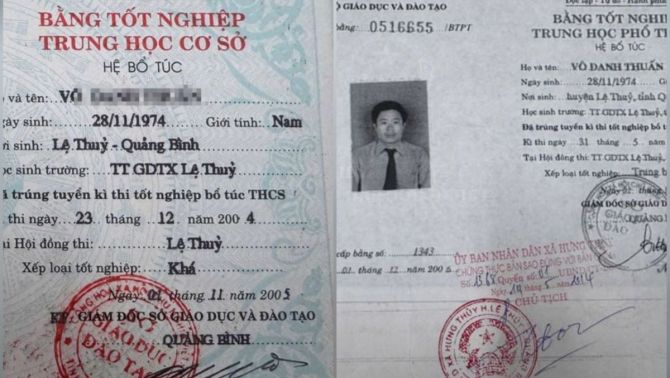 Thông tin mới vụ lãnh đạo xã ở Quảng Trị chưa tốt nghiệp cấp 2 đã học lớp 10