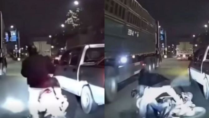 Vụ ô tô tạt ngã xe máy ở Hà Nội: Tài xế ô tô có thể xem xét về tội Giết người nếu có dấu hiệu này?