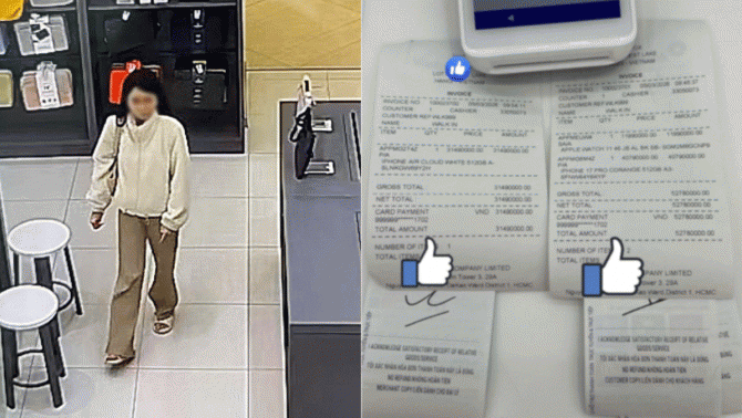 Nhặt được thẻ tín dụng của người lạ, nữ TikToker có tiếng nghi đã mua iPhone, đồng hồ hết 95 triệu?