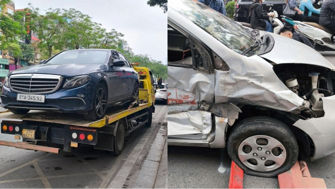 Đã tìm thấy tài xế Mercedes tông 2 ô tô ở Xã Đàn rồi bỏ chạy, bất ngờ kết quả nồng độ cồn và ma túy