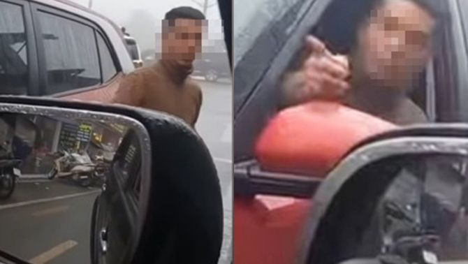 Danh tính tài xế ô tô con đi ngược chiều, không chịu nhường ai còn thách thức 'thích thì đỗ cả ngày'