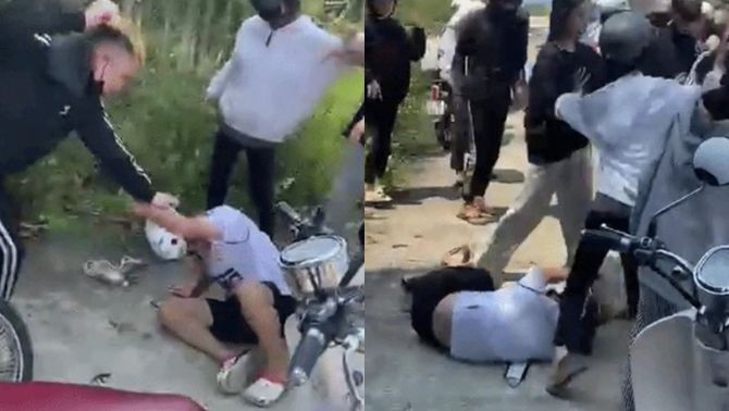 Lan truyền clip bạo lực học đường ở Phú Quốc: Một học sinh bị đánh hội đồng đến bất tỉnh