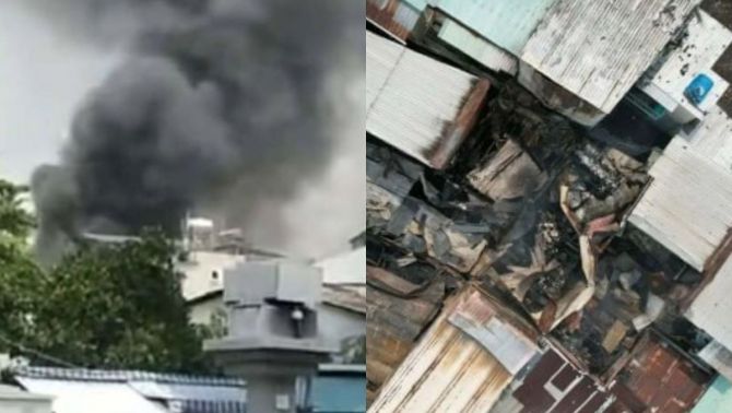 Chính quyền địa phương thông báo nóng mức độ thiệt hại vụ cháy nhà dân trong hẻm sâu ở TPHCM