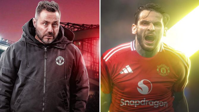 Tin chuyển nhượng 9/3: De Zerbi đồng ý dẫn dắt MU; Man United kích hoạt bom tấn Kvaratskhelia?