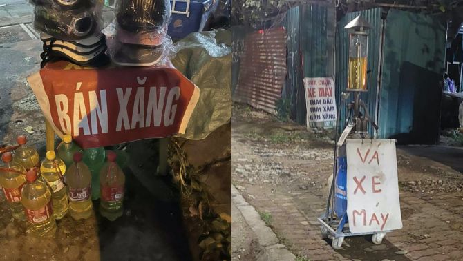 Xuất hiện xăng bán ven đường 40.000 đồng/lít khi nhiều cửa hàng đóng cửa, yêu cầu kiểm tra xử lý