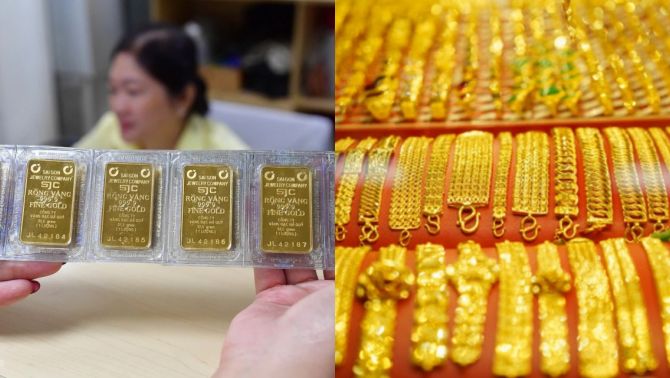 Giá vàng chiều 11/3: SJC và vàng nhẫn tăng tại nhiều doanh nghiệp, vàng thế giới lùi mốc 5.190 USD mỗi ounce