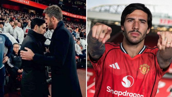 Arsenal chính thức 'đầu hàng', Man United chiêu mộ thành công Sandro Tonali với giá kỷ lục?