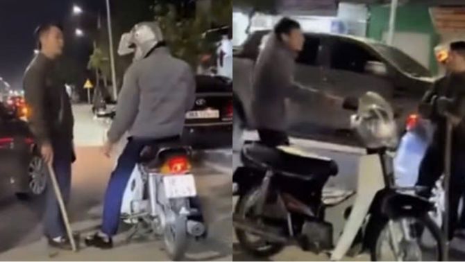 Hà Tĩnh: Tài xế ô tô xin lỗi người đi xe máy bị mình cầm gậy đánh, công an phát hiện thêm vi phạm