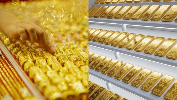 Giá vàng đối mặt biến động khi USD tăng và giá dầu leo thang, thị trường chờ tín hiệu mới