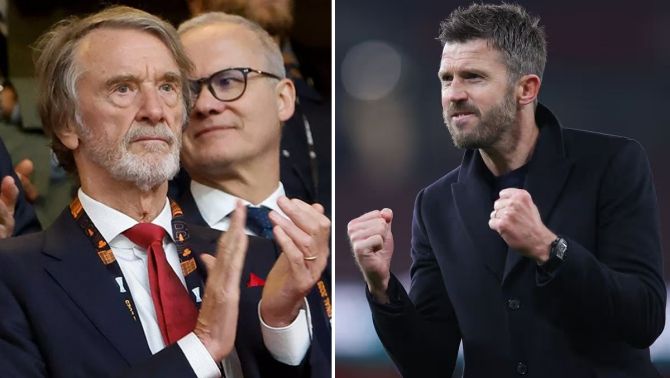 Sir Jim Ratcliffe đưa Michael Carrick 'lên mây', chính thức xong vụ bổ nhiệm tân HLV trưởng Man Utd?