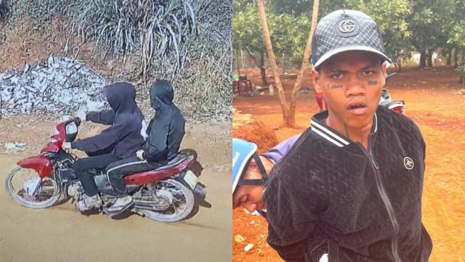 Danh tính 2 thanh niên cầm dao giật túi tiền nữ thương lái thu mua hạt điều ở Gia Lai, hé lộ quá trình gây án