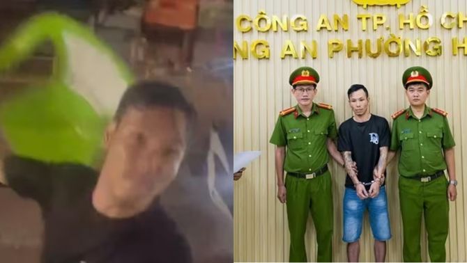 Bắt nhân viên quán ốc cầm ghế nhựa đánh shipper ở TP HCM, nguồn cơn từ chuyện rất nhỏ nhặt