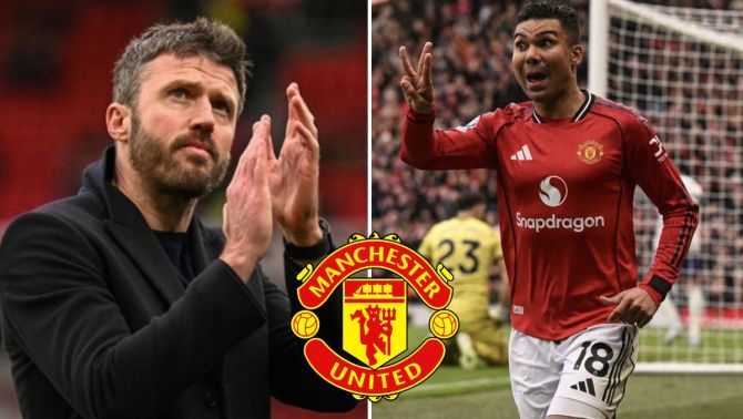 Casemiro thăng hoa dưới thời HLV Carrick, chính thức xong vụ Man Utd 'quay xe' với cựu sao Real?