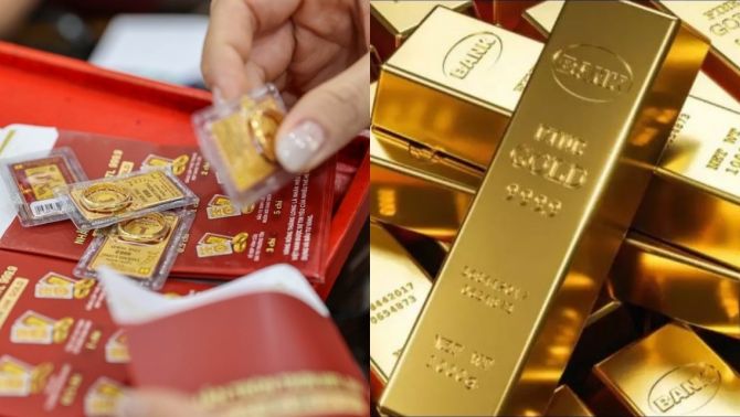 Giá vàng ngày 16/3 đi ngang trong nước, vàng thế giới giảm khi USD tăng, thị trường theo dõi tín hiệu từ Fed