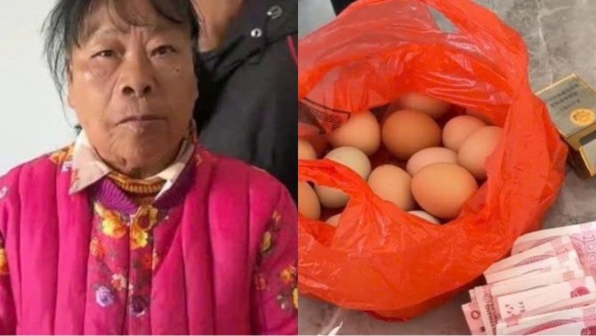Cụ bà 82 tuổi bị lừa cưới người đàn ông 47 tuổi, sính lễ nhận được là 20 quả trứng và số tiền ít ỏi